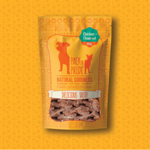 Packnpride Dog Treat Training and Rewards Chicken & Flaxseed Bites