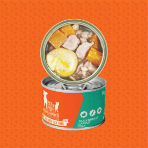 Packnpride Dog Treat Canned Food Duck Chunk & Egg Yolk