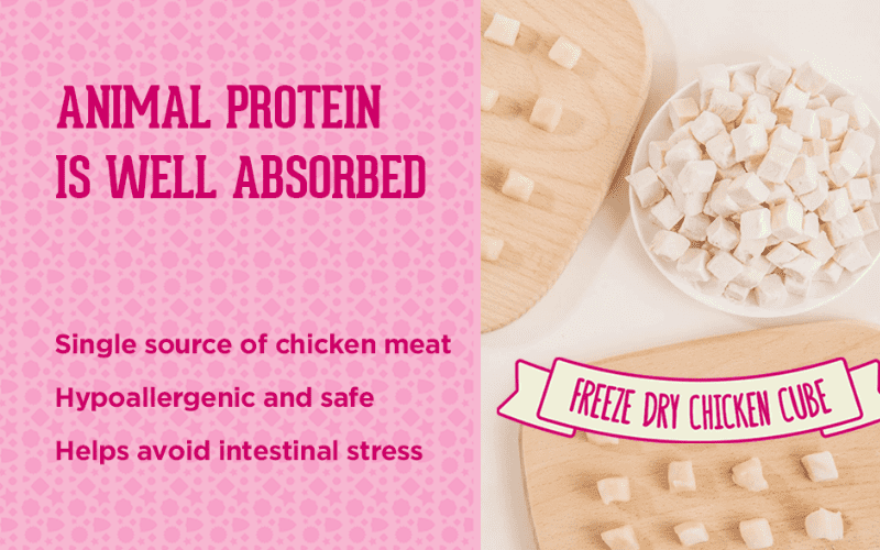 Freeze-Dried Chicken Dog Treats in Bulk