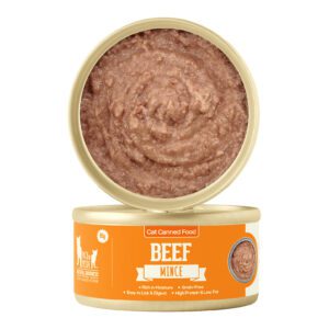 Pack'n Pride Canned Cat Mince wet food Canned Beef