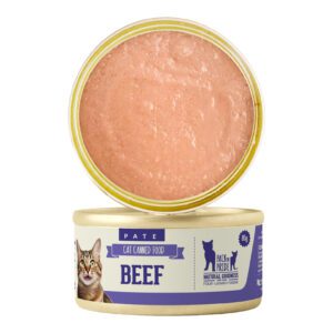 Pack'n Pride Canned cat Pate wet food Can Canned Beef