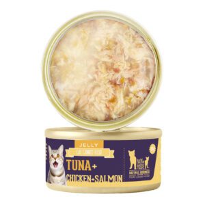 Pack'n Pride Canned Cat Jelly wet food Canned Tuna + Chicken + Salmon